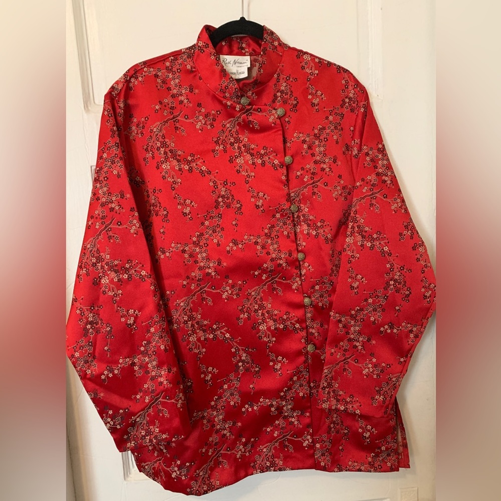 Vintage Ruth Norman -Norman Marcus- Floral Jacket